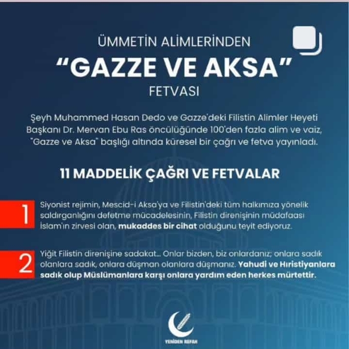Alimler , AKPye Karşı Fetva Yayınlamış?