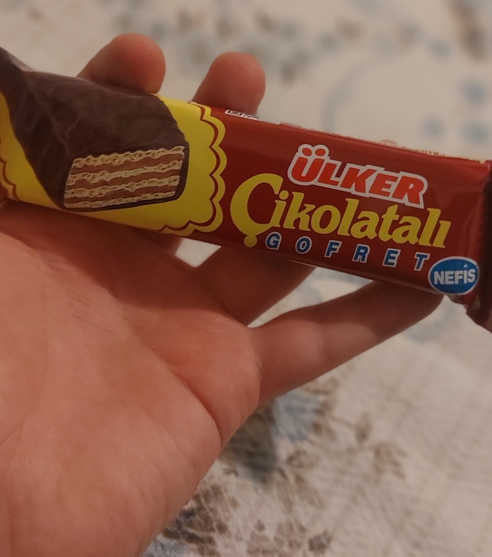 Çikolatalı gofret sever miyiz?