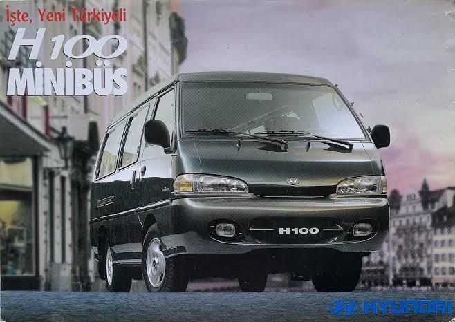 Hyundai H100 minibüs veya Windowvan (5+1 koltuklu)