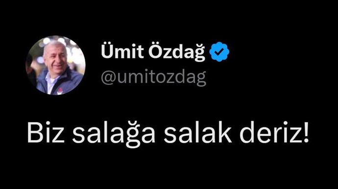 Ümit Özdağı seviyor musunuz?