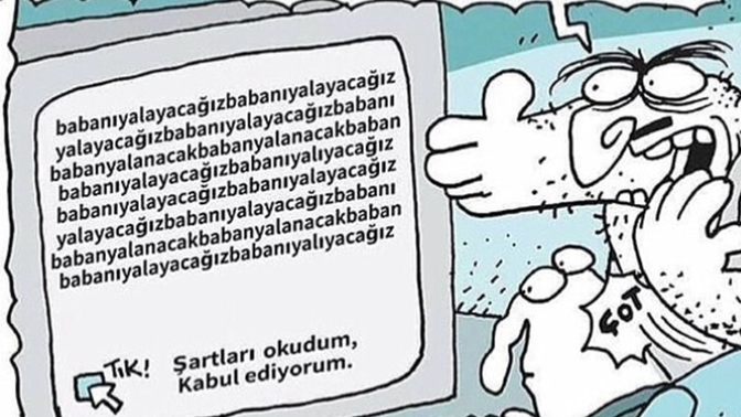 Her yere üye olurken karşımıza çıkan başvuru şartlarını okur musunuz?