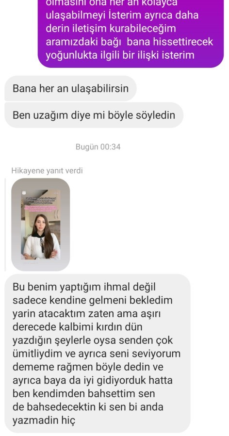 Napacam yardım! Yaklaşık bir buçuk aydır flört ettiğim çocuk bu şekilde sizce konuşmayı keseyim mi?