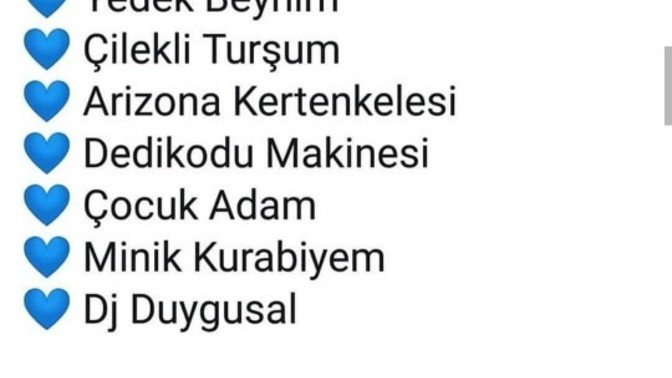 Sevdiğin bir arkadaşını telefona nasıl kaydettin?