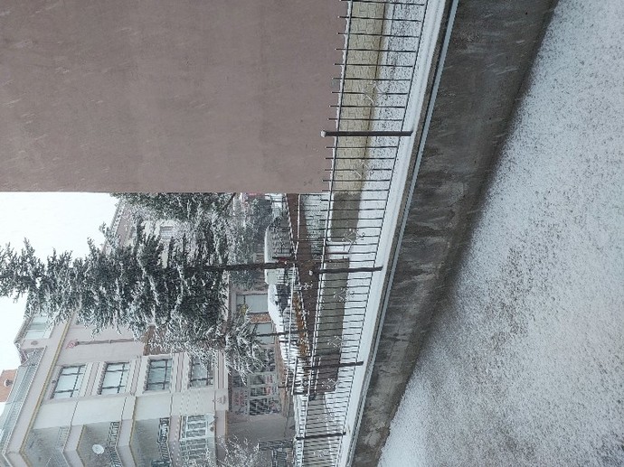 Mart ayında Ankaraya kar yağıyor! Mevsimlere ne oldu?