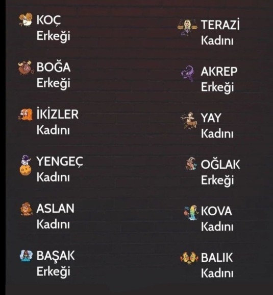 Burçların aşkta yüzü gülmeyenleri kimlerdir?
