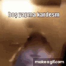 Canınızın çektiği bir şey var mı?