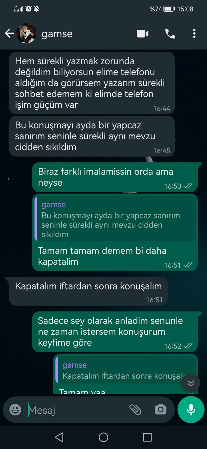 Tartistik nasıl davranmalıyım?