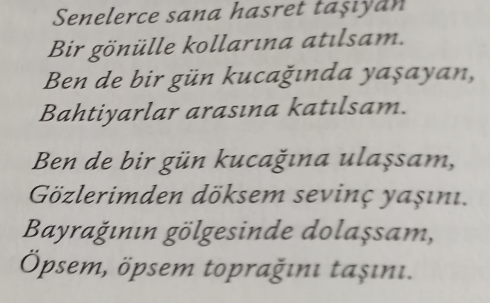 Şiir sever misiniz? Birine hiç özlem dolu şiir yazdınız mı?