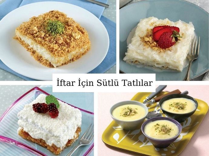 Ramazanda tatlı tercihiniz sütlü tatlılar mı, şerbetli tatlılar mı?