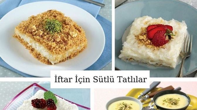 Ramazan'da tatlı tercihiniz sütlü tatlılar mı, şerbetli tatlılar mı?