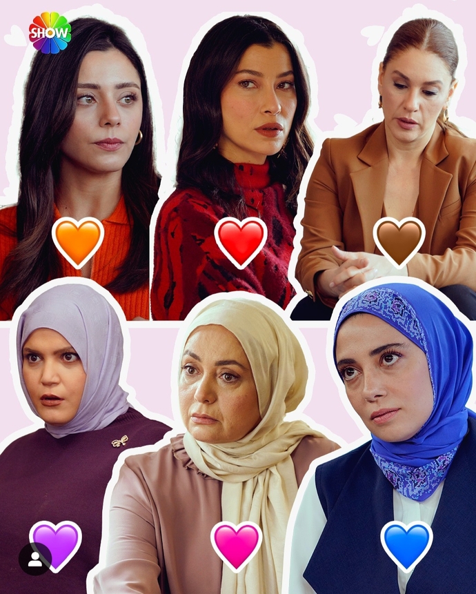 Sitenin Kızılcık şerbeti dizisi karakterlerini seçer misiniz, sizce hangi üye hangi kızılcık şerbeti karakteri?