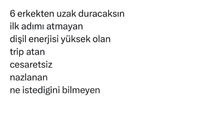 Böyle erkeklerden uzak durun diye soru açılmış. Ama kimse nedenini söylememiş. Ben soruyorumm şimdi neden uzak duralım?
