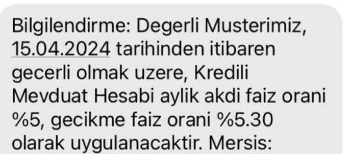 Telefonuma böyle bir mesaj gelmiş ne demek bu?