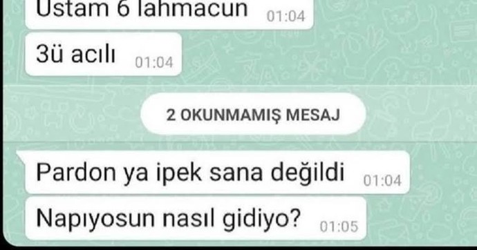 Yanlış kişiye yanlış mesaj attığınız oldu mu?
