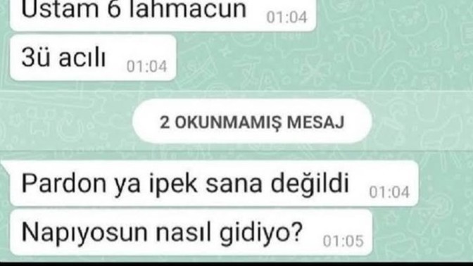 Yanlış kişiye yanlış mesaj attığınız oldu mu?