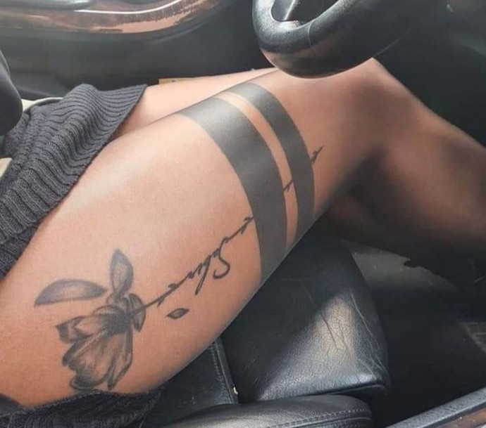 Bacakta dövme sizce nasıl duruyor?
