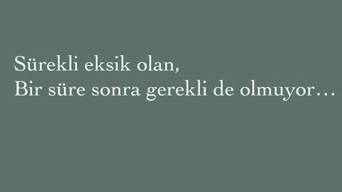 Çok sevdiğiniz birinden vazgeçmek zorunda kaldınız mı?