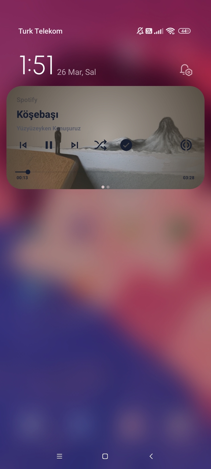 Senin müzik uygulamanda çalan son şarkı hangisi?
