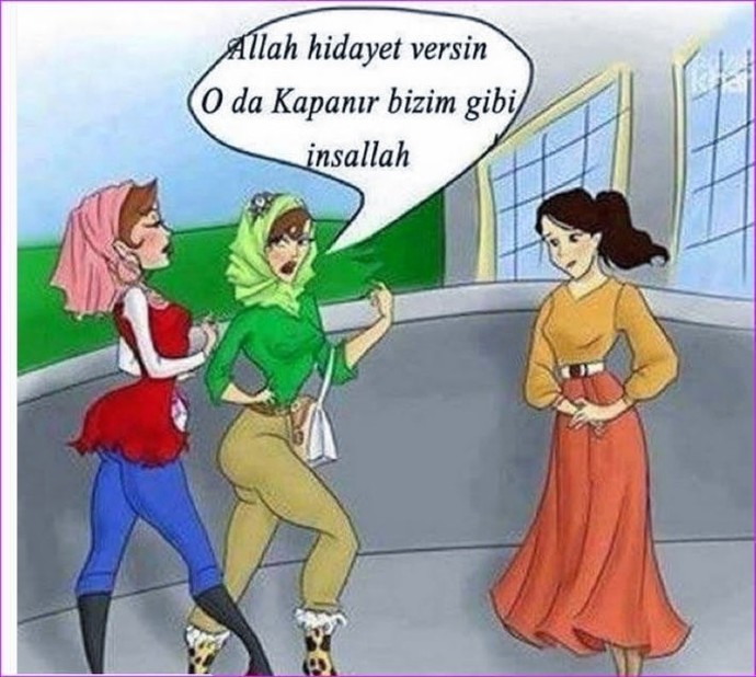 Bazı kapalı kız temeli değil mi?
