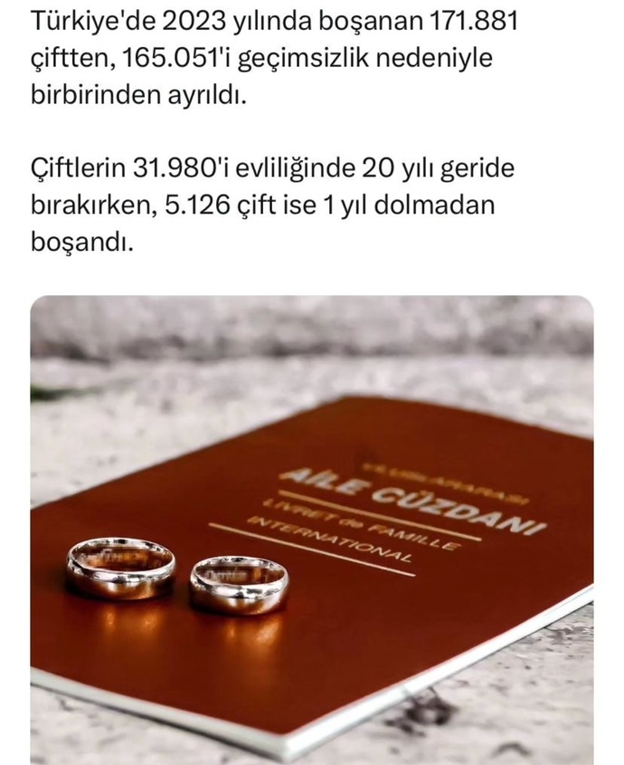 Neden 20 yıllık evliliklerde bile boşanma oranları çok fazla arttı?