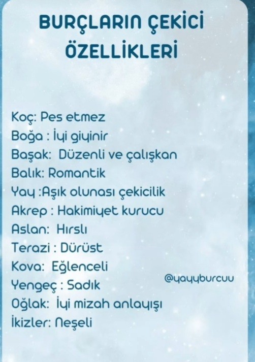 Hangi yönünüzü çekici buluyorsunuz?