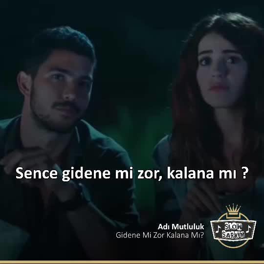 Aşkta gidene mi zor kalana mı?