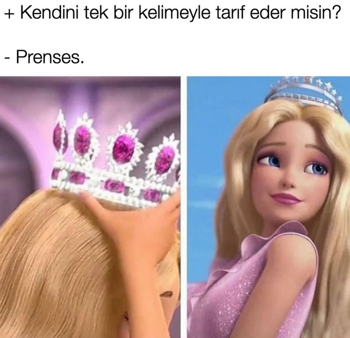 Kendini tek bir kelimeyle tarif edebilir misin?