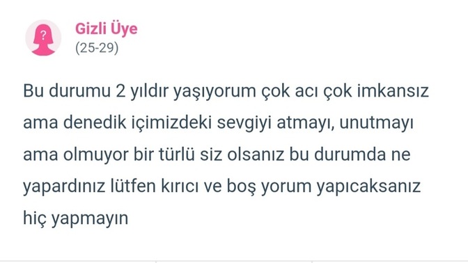Eşinden memnun olmayan başkasına aşık kariyerli de olduğunu iddia eden insanlar neden boşanmazlar peki?