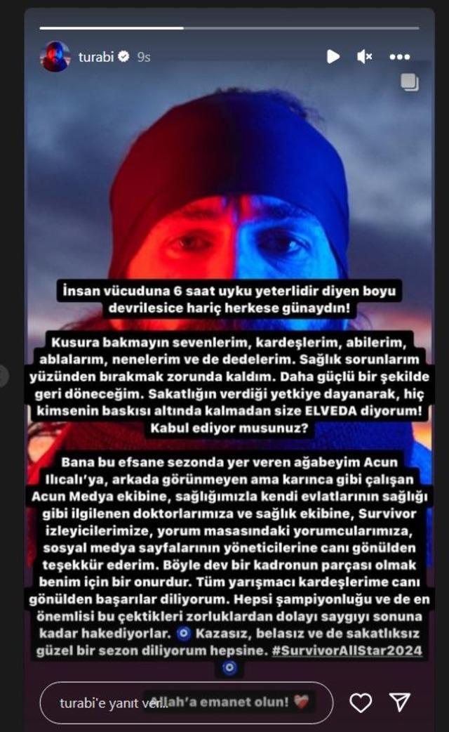 Turabi Çamkıran, Survivordan elenen Bozok Görene sitem etmesi doğru mu?
