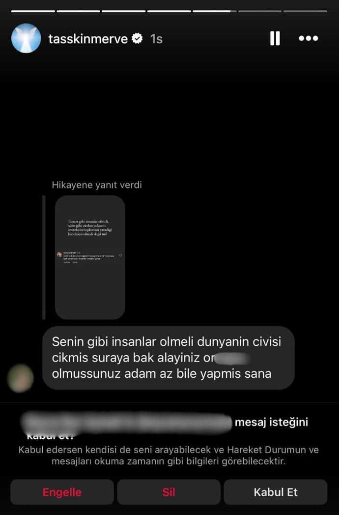 Şiddet gören Merve Taşkına gelen kötü yorumlar hakkında ne düşünüyorsun?