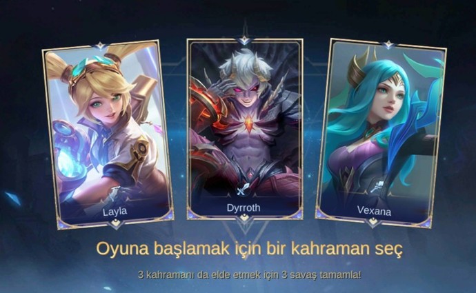Mlbb yeni başladım sizce hangi karakteri seçeyim?
