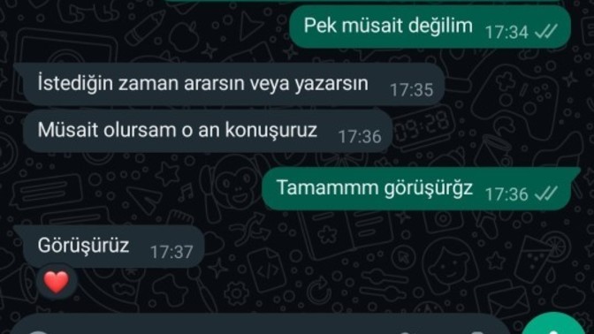 İlgisi azalan sevgilim?