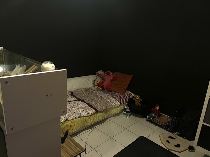 Siyah perdelerde kargoda yolda