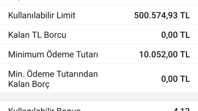 Kredi kartim da neden borç gorunuyor?
