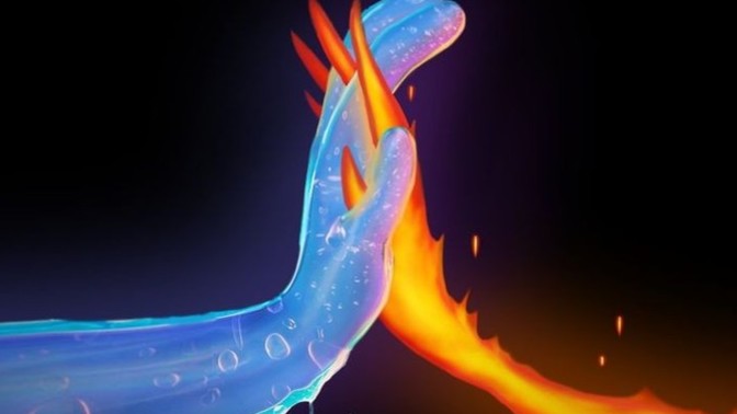 Zit kutuplar birbirini ceker mi Elemental izledim psikolojim bozuldu 💧🔥?