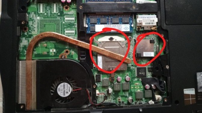 Laptopumda GPU ve CPU nerede?