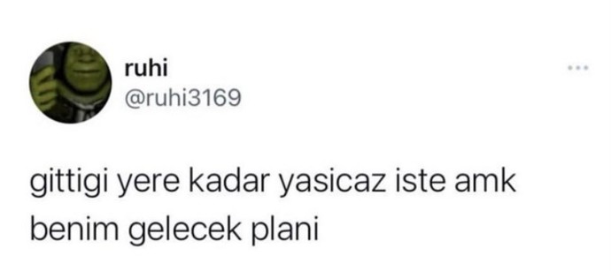 Gelecek için planınız var mı?