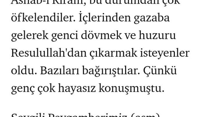 Dini bilgisi iyi olan arkadaşlar yardımcı olabilir mi? Bu doğru mu?