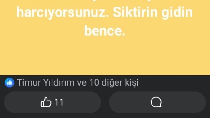 Nasil ihanet edebiliyorsunuz ya?