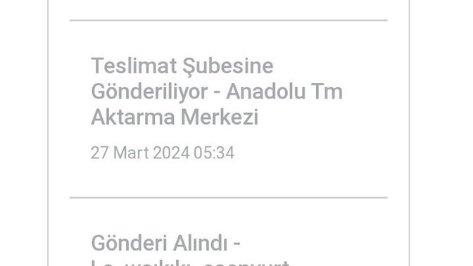 Bu kargolar neden bu kadar çok geç geliyor?