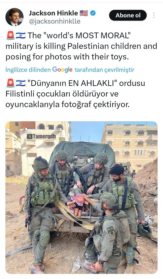 Dünyanın en ahlaklı ordusuymuş?
