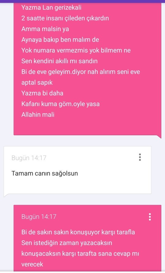 Neymiş evime gelecekmiş ama numara ve de istagram veremezmis utanıyormis?