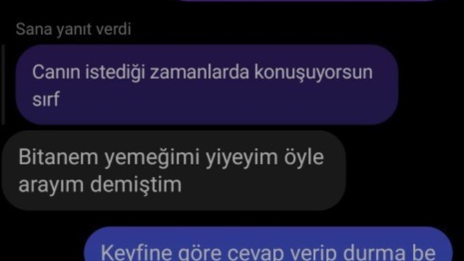Arkadaşlar konuştuğun çocuk tek başına yaşıyor ama daha doğru düzgün aramalarıma ve mesajlarıma dönmüyor sizce normal mi?