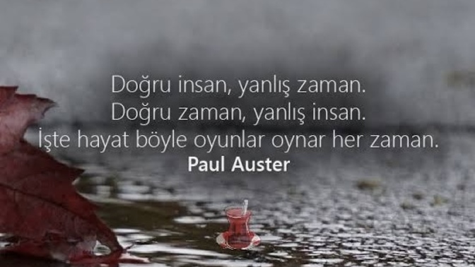 Neden doğru insanlarla hep yanlış zamanlarda karşılaşırız?