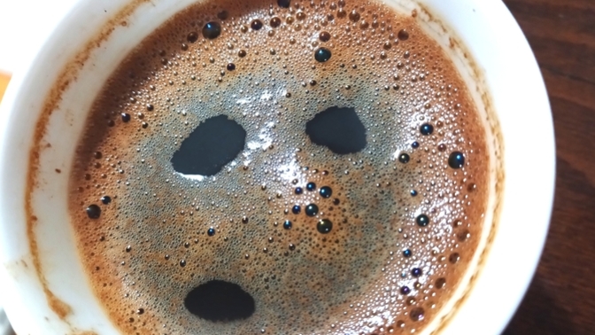 Kahvem neden bu kadar üzgün?