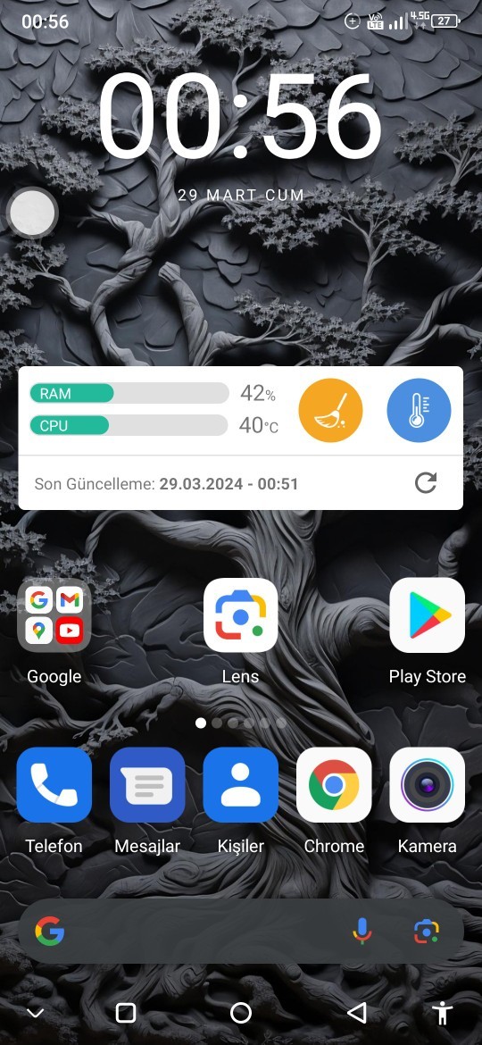Telefonunuzun ana ekranı nasıl?