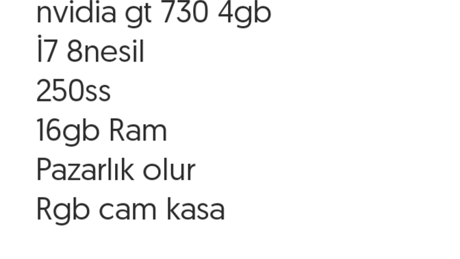Bu PC alınır mı?