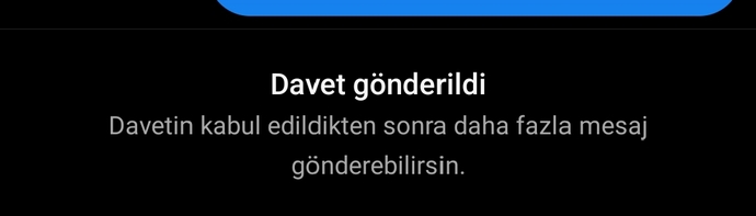 İnstagram davet gönderildi ne demek?