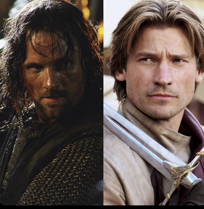 Yüzüklerin Efendisi’nden Aragorn ile Game Of Thrones’dan Jaime Lannister düello yapsa kim alır sence?