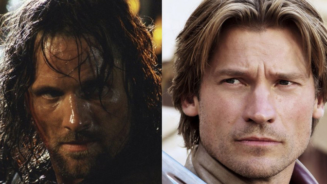 Yüzüklerin Efendisi’nden Aragorn ile Game Of Thrones’dan Jaime Lannister düello yapsa kim alır sence?